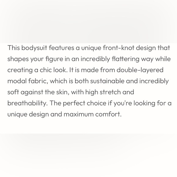 NWT bodssy cutout black bodysuit sz XS - Picture 6 of 16